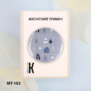 Магнітний тримач для голок та схем МТ-102 "Зимовий малюнок 3"